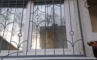распашная решетка для лоджии